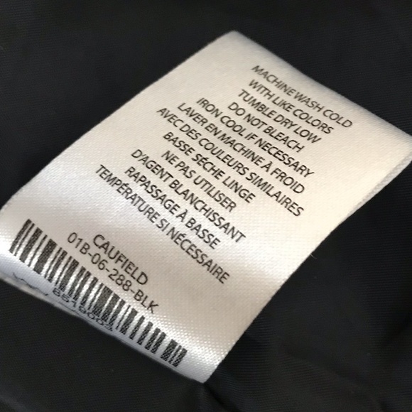 Five Four Sz L Shacket zip front "Caulfield Jacket" black hooded jacket - Picture 8 of 8